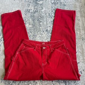 Dickies Red Denim Pants